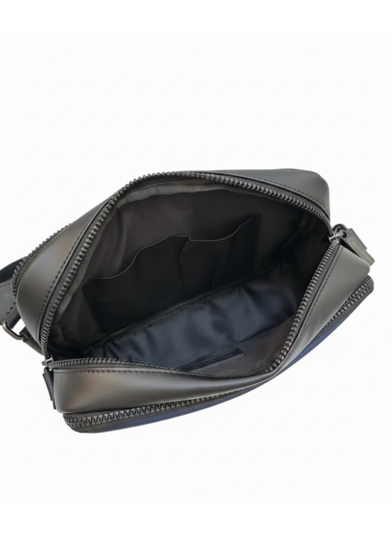 Calvin Klein Jeans Sculpted Monogram Camera Bag – Navy Blue - Image 5